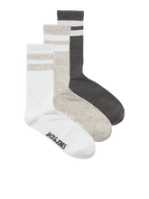 Ladda upp bild till gallerivisning, JACTRAVIS Socks - Dark Grey Melange