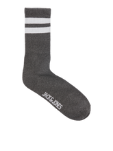 Ladda upp bild till gallerivisning, JACTRAVIS Socks - Dark Grey Melange