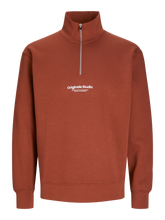 Ladda upp bild till gallerivisning, JORVESTERBRO Sweatshirt - Brandy Brown