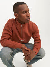 Ladda upp bild till gallerivisning, JORVESTERBRO Sweatshirt - Brandy Brown