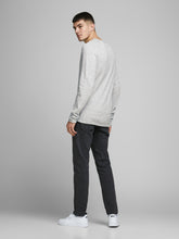Ladda upp bild till gallerivisning, JJEHILL Pullover - light grey melange