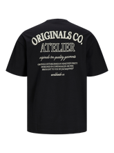 Ladda upp bild till gallerivisning, JORSANTORINI T-Shirt - Black