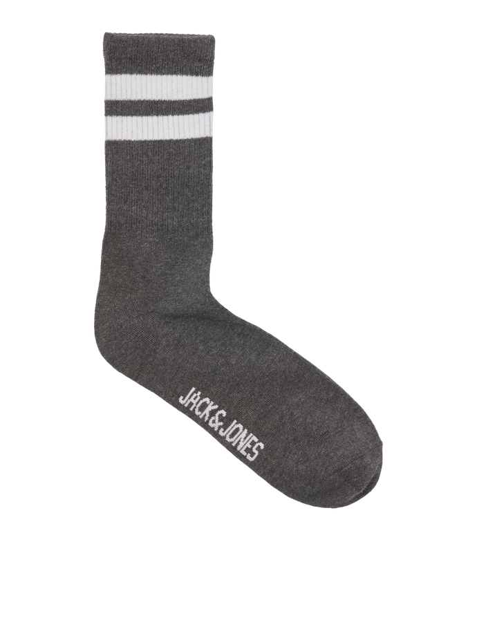 JACTRAVIS Socks - Dark Grey Melange