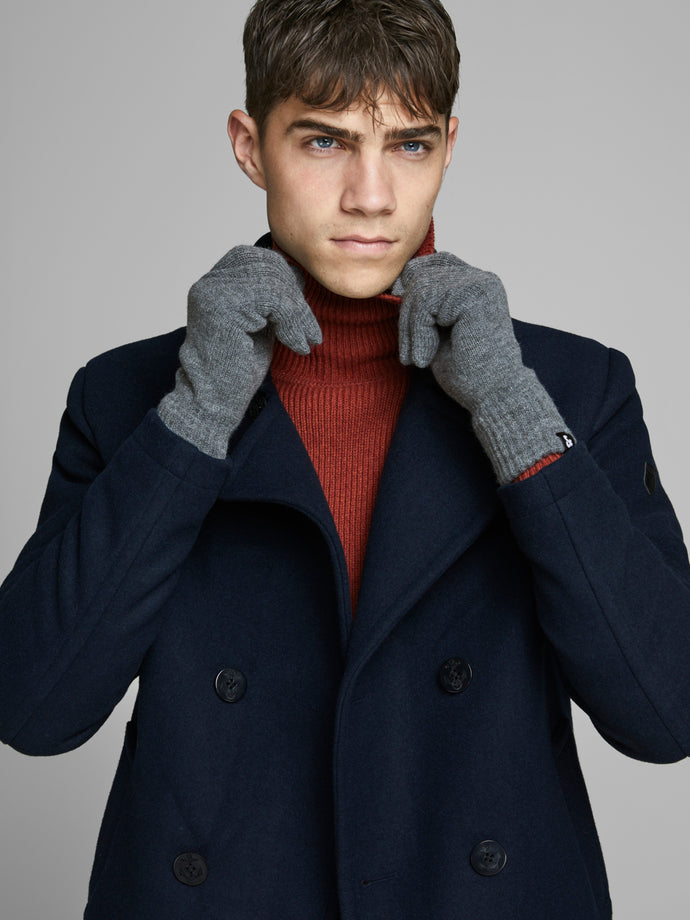 JACBARRY Gloves - grey melange