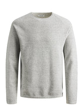 Ladda upp bild till gallerivisning, JJEHILL Pullover - light grey melange
