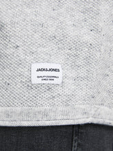 Ladda upp bild till gallerivisning, JJEHILL Pullover - light grey melange
