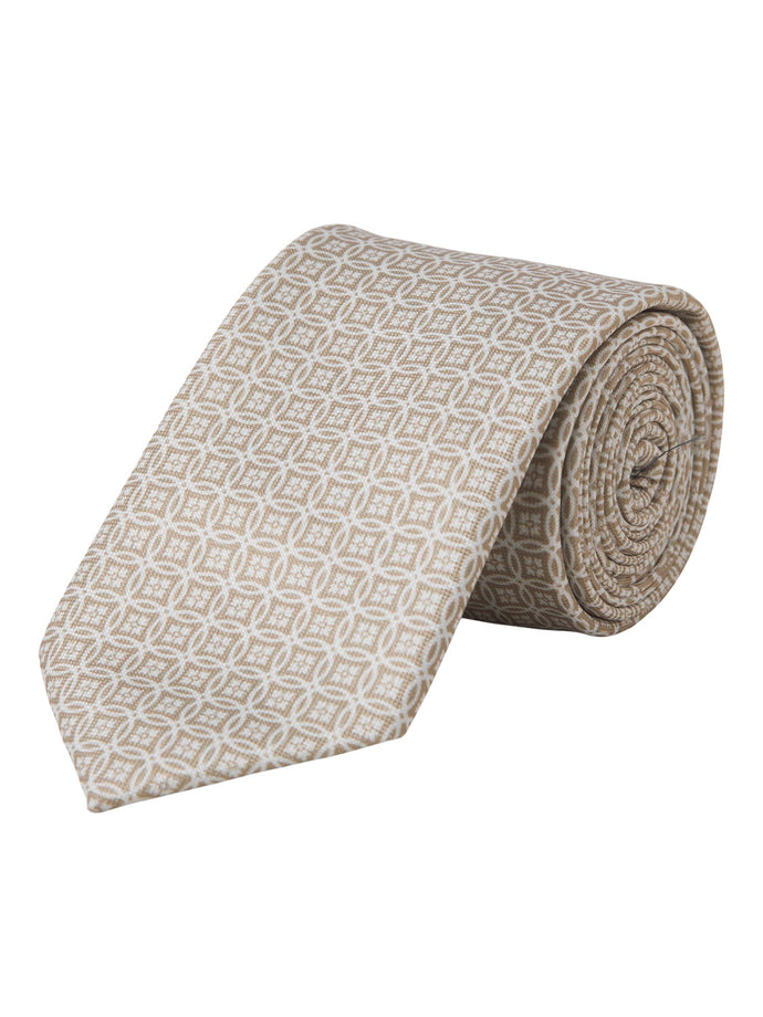JACDERBY Tie - White Pepper